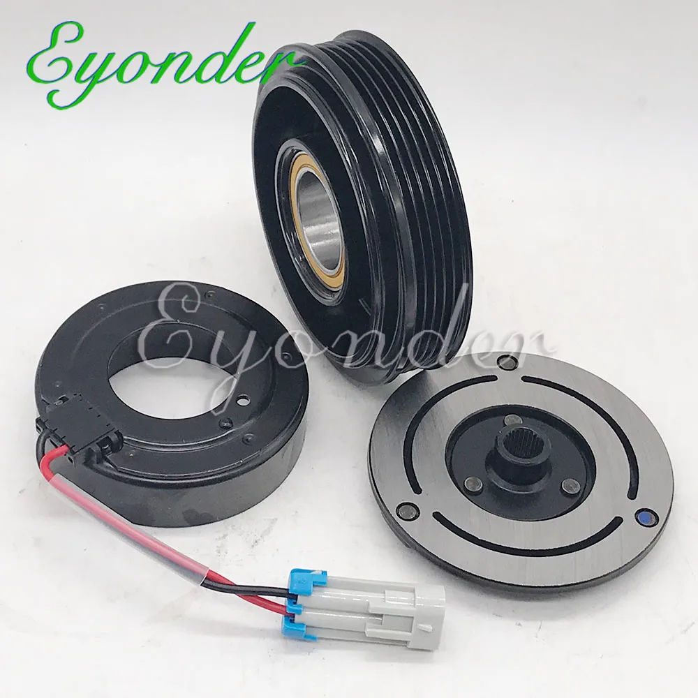 Ac Compressor Clutch Pulley For Alfa Romeo 159 Fiat Croma Opel Vauxhal