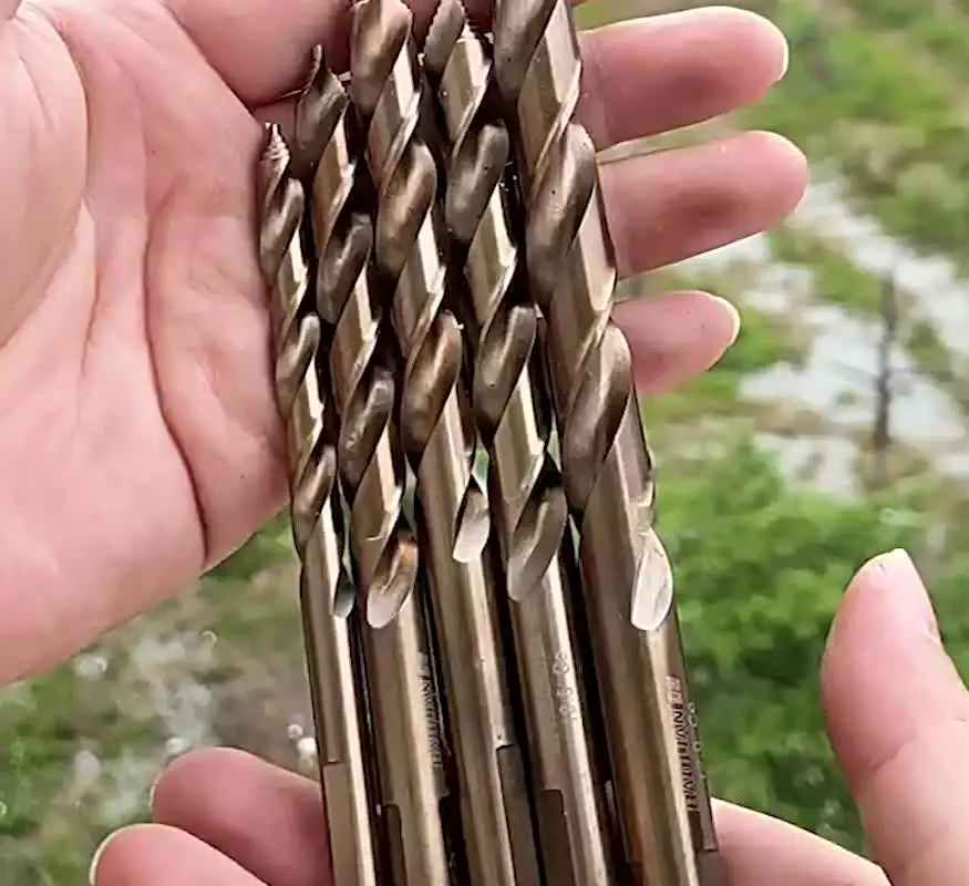 Produktbild von Sandyseptember M35 Kobalt-Stufenbohrer – 8 Mm, Für Edelstahl & Gehärtetes Metall, Mit Dreieckgriff