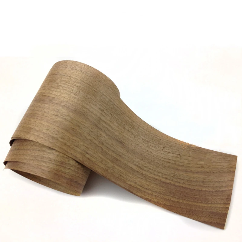 

Natural Wood Veneer Black Walnut Straight Grain for Furniture about 15cm x 2.5m 0.25mm Q/C