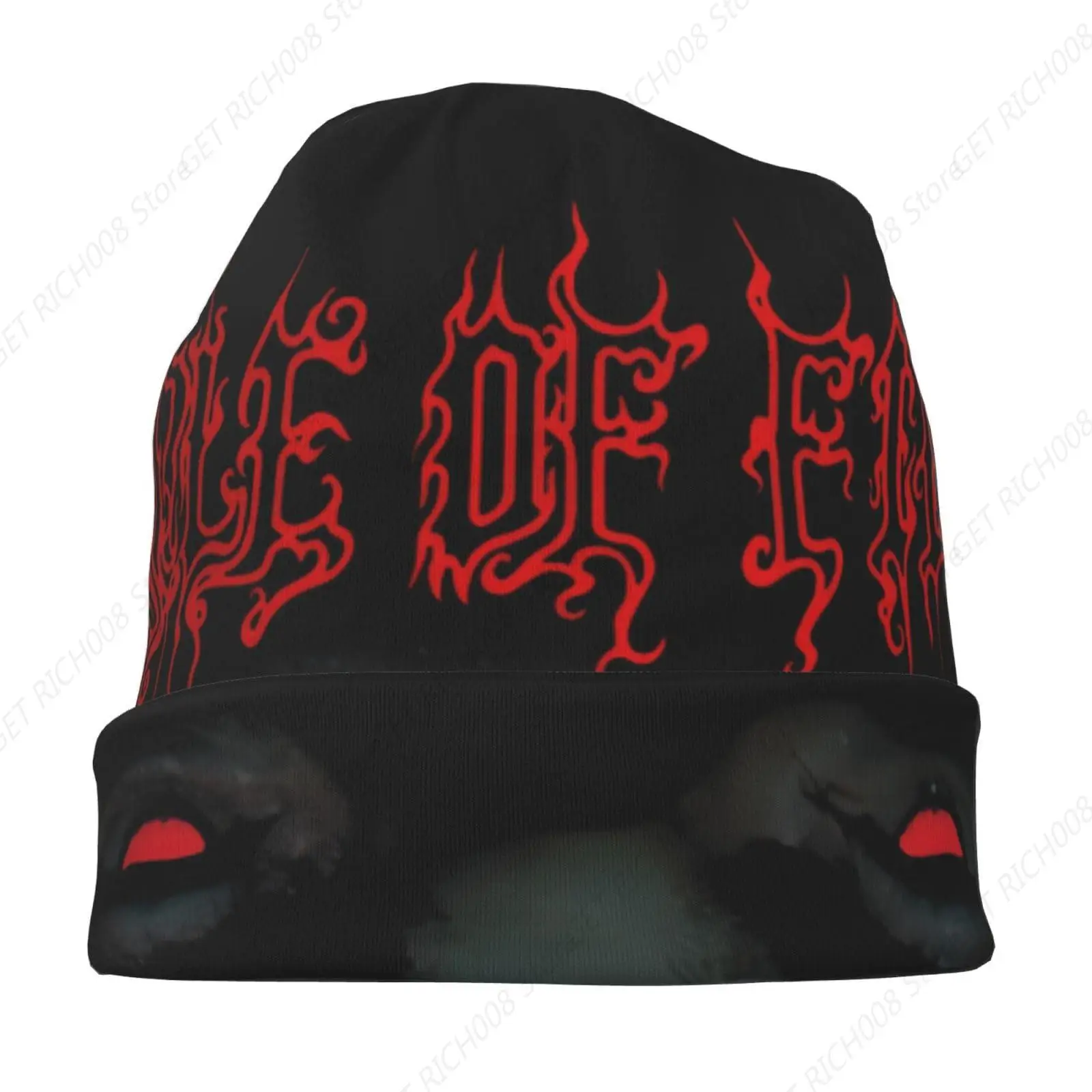 Cradle Of Filth Knit Hat Cuffed Beanie Hat Outdoor Indoor Printed