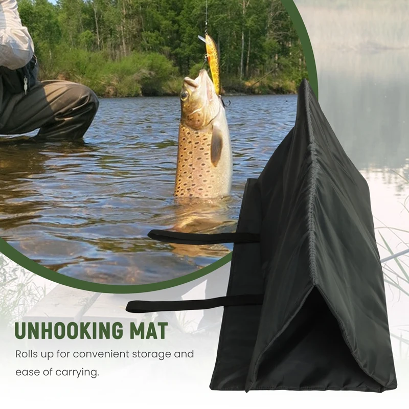 Fishing Unhooking Pad Foldable Carp Fishing Mat Landing Mat