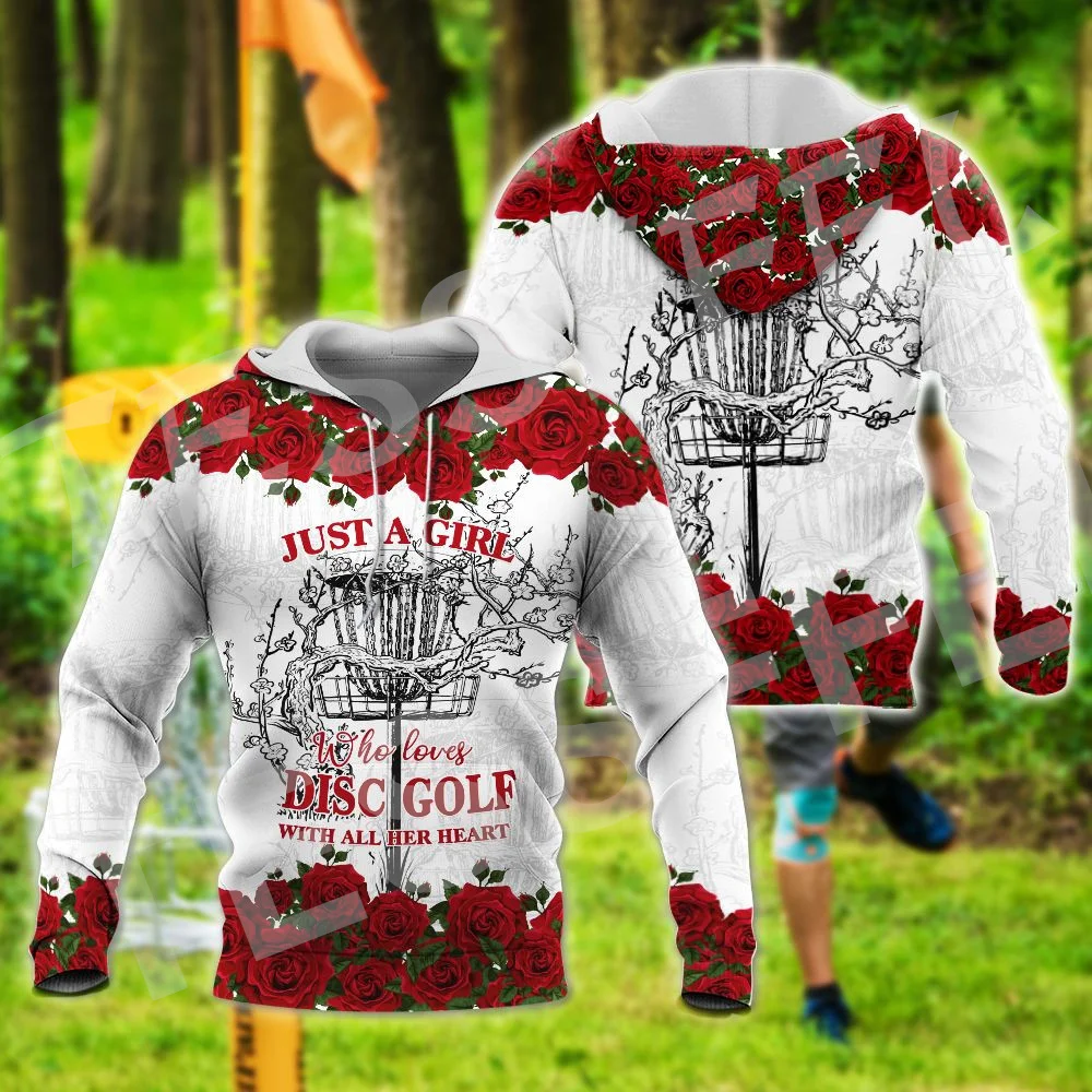 

NewFashion Custom Name Sports Disc Golf Player Tattoo Vintage Pullover 3DPrint Streetwear Harajuku Casual Funny Jacket Hoodies O