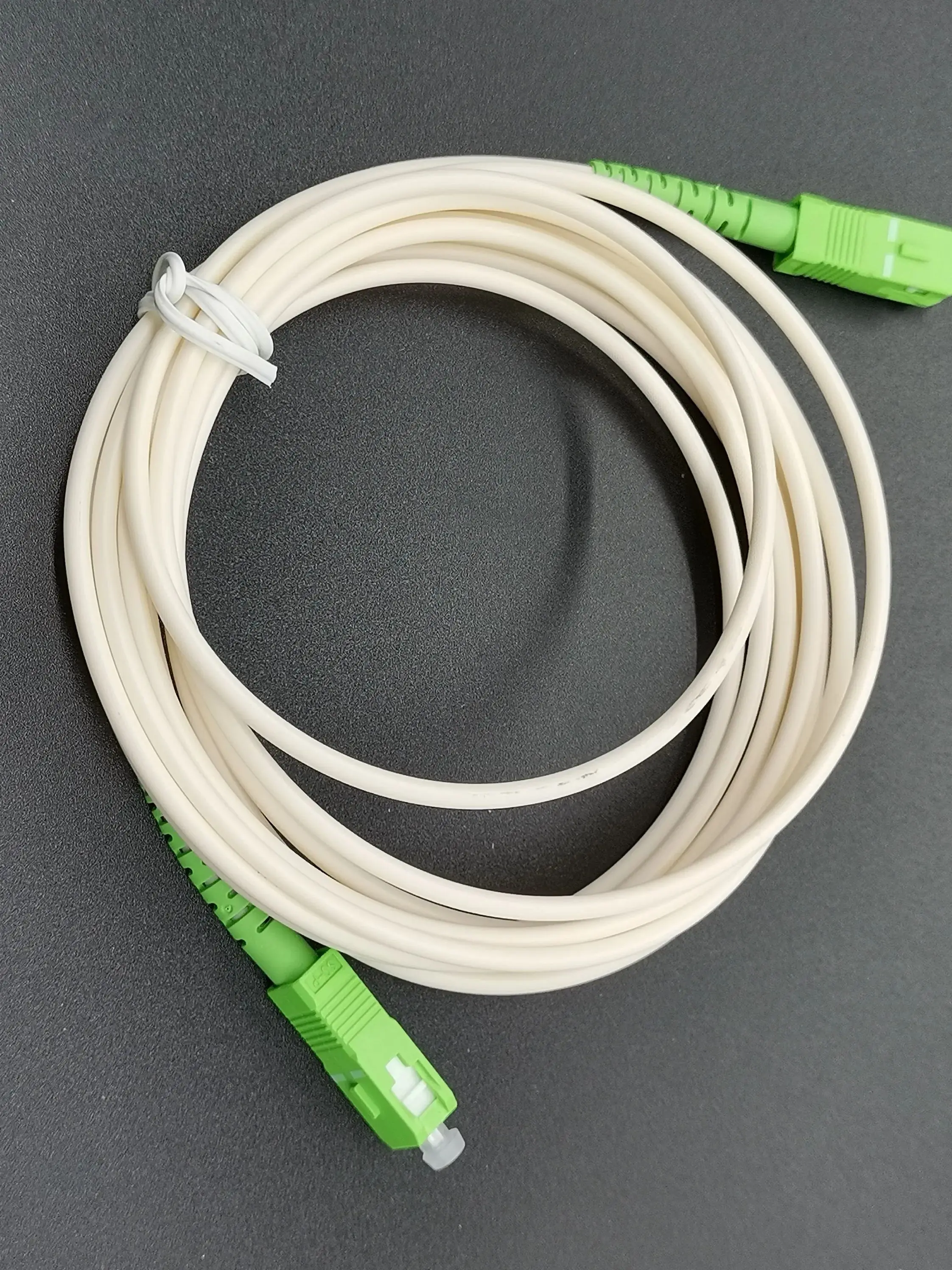 Fiber Optic Patch Cord 2m Simplex single-mode SC/APC-SC/APC Compatible with Sky and Globe fiber optic cable