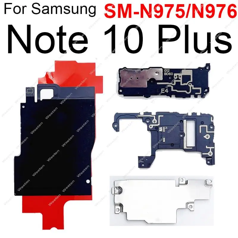 Per Samsung Galaxy Note 10 Note10 Plus N975 N976 Nfc Wireless Charging Coil Signal Antenna Copertura Della Scheda Madre Parti Dell'Altoparlante
