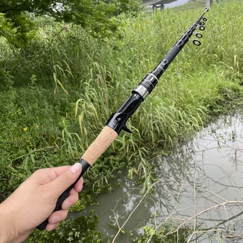 Carbon Telescopic Fishing Rod 1