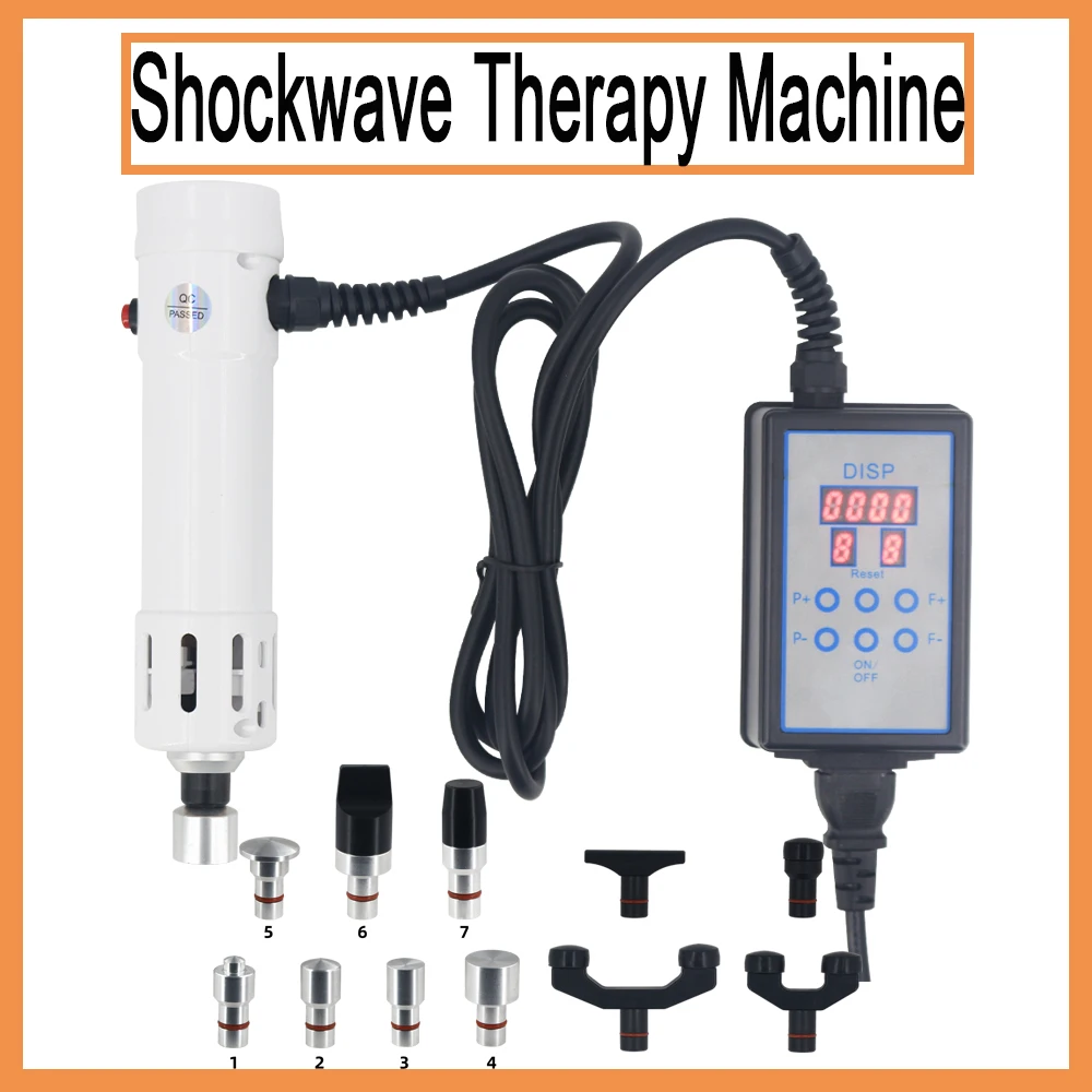 

2 In 1 Chiropractic Tool Shockwave Therapy Machine For ED Treatment Pain Relief Body Relax Electric Correction Spine Massager