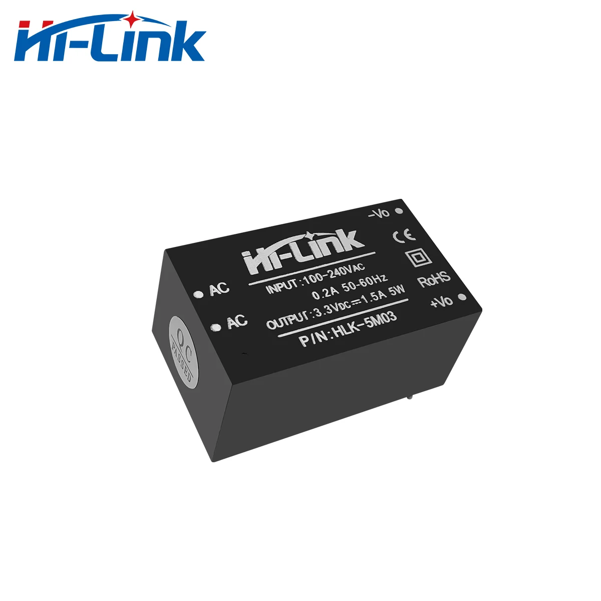Фото Оригинальный модуль питания Hi-Link 5 Вт 3,3 В/5 В/9 В/12 В/15 В/24 В 220 В 110 В переменного тока постоянного тока №4
