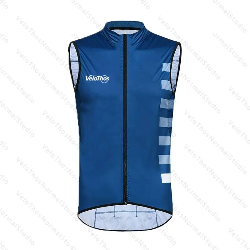 Men's Windproof Sleeveless Cycling Vest for Road and Mountain Sports