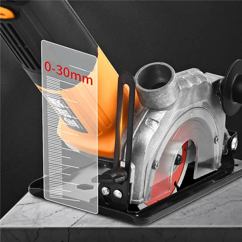 Angle Grinder Universal Bracket Grinder Polisher to Cutting Machine Base Modified Woodworking Table Saw with Protective Cover