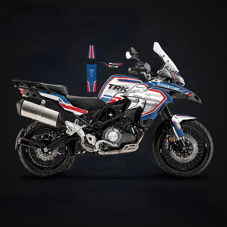 Adesivi Per Carenatura Fari Moto Decalcomanie Emblemi Per Benelli Trk502 Trk 502 Trk502X Trk 502X Trk Sticker