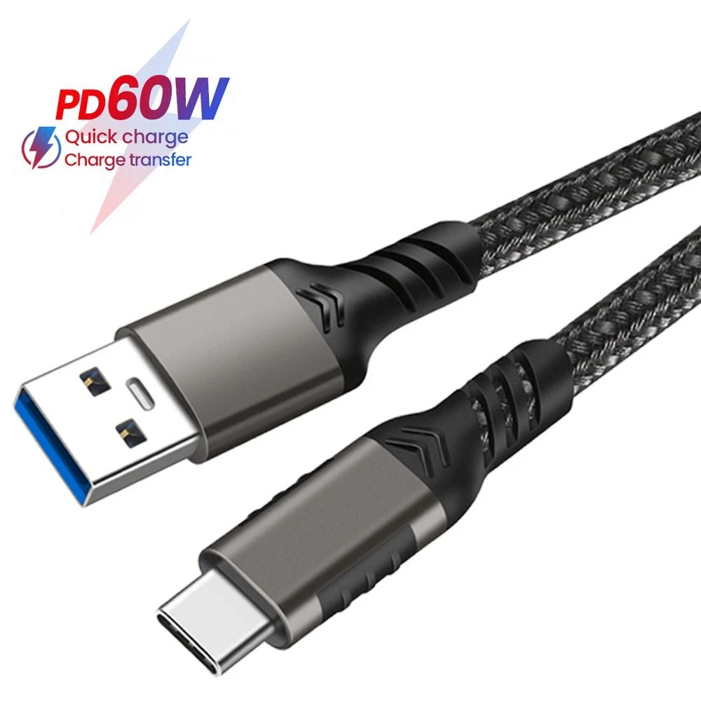 Câble USB 3.2 10Gbps Gen2 type c pour recharge rapide et transfert de données  SSD, 3A PD 60W QC 3.0, cordon pour disque dur d'ordinateur portable de  voiture | AliExpress