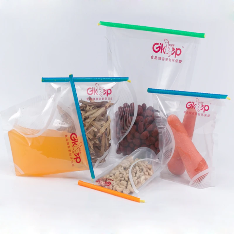 Middle Size 23CM 10PCS/LOT Anylock Gripstick Style Seal Food Bag Clips Household Kitchen Storage Plastic Sealing Rods Clipper 4