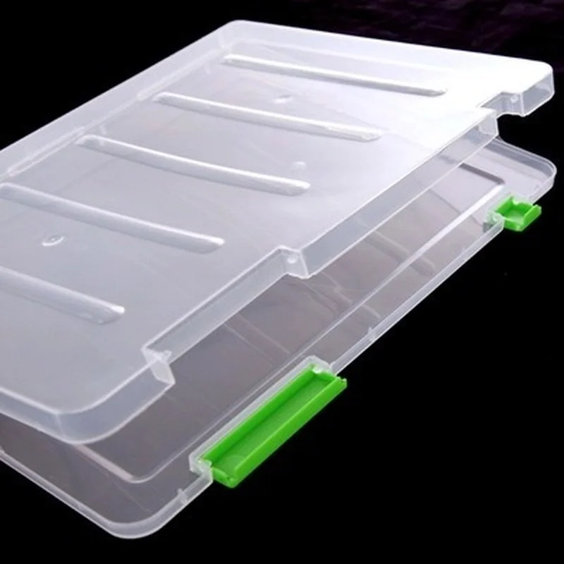 Puzzle Organizer Useful Moisture-proof Clear Visibility Storage Box  Transparent Puzzle Storage Box