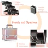 Multifunctional Lightweight Makeup Square Box, Versatile Professional Makeup Artist Tool Case 4