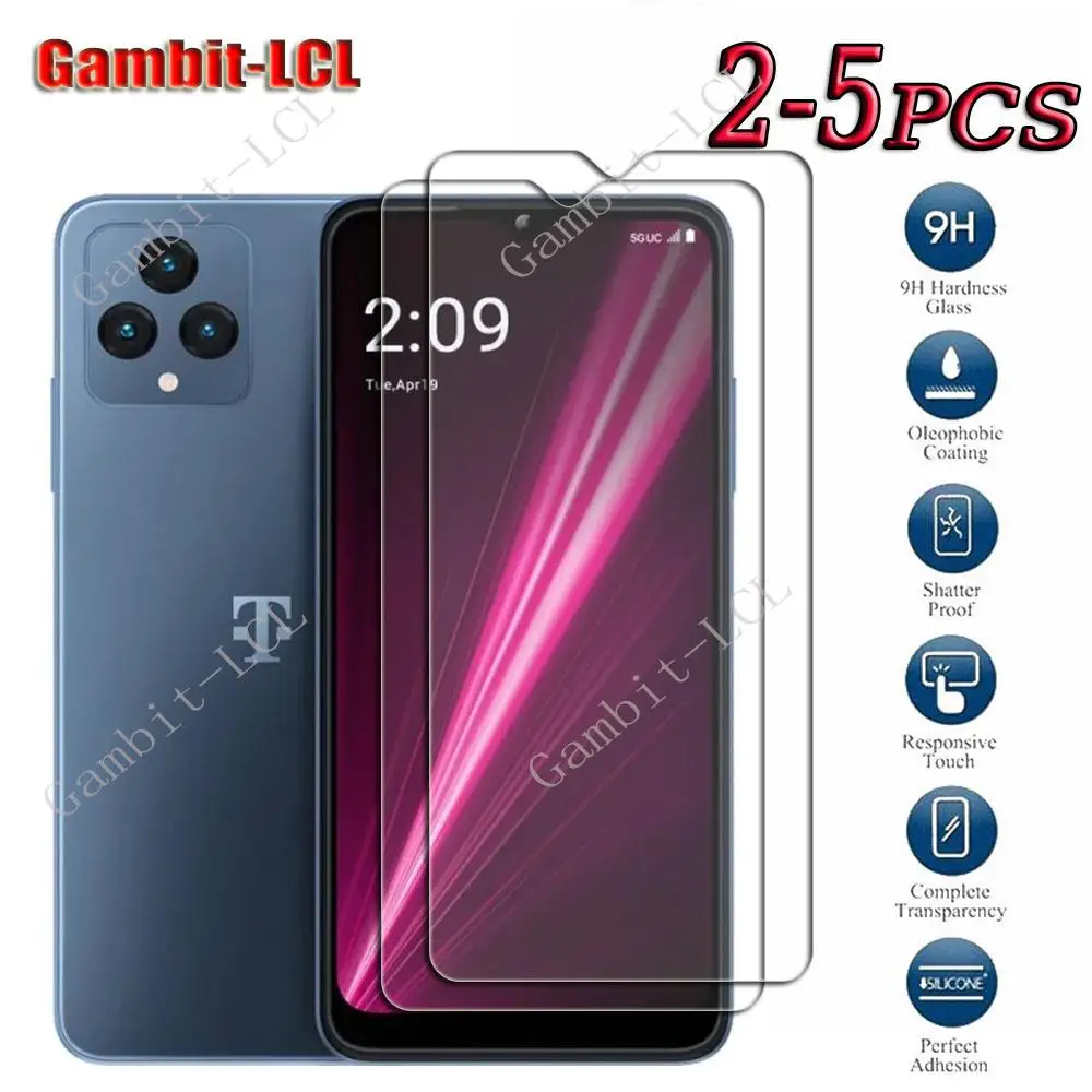 

Оригинальное закаленное стекло HD для T-Mobile Revvl 6 Pro (T Phone Pro Revvl6Pro TPhone 6Pro 5G, защита экрана, защитная пленка
