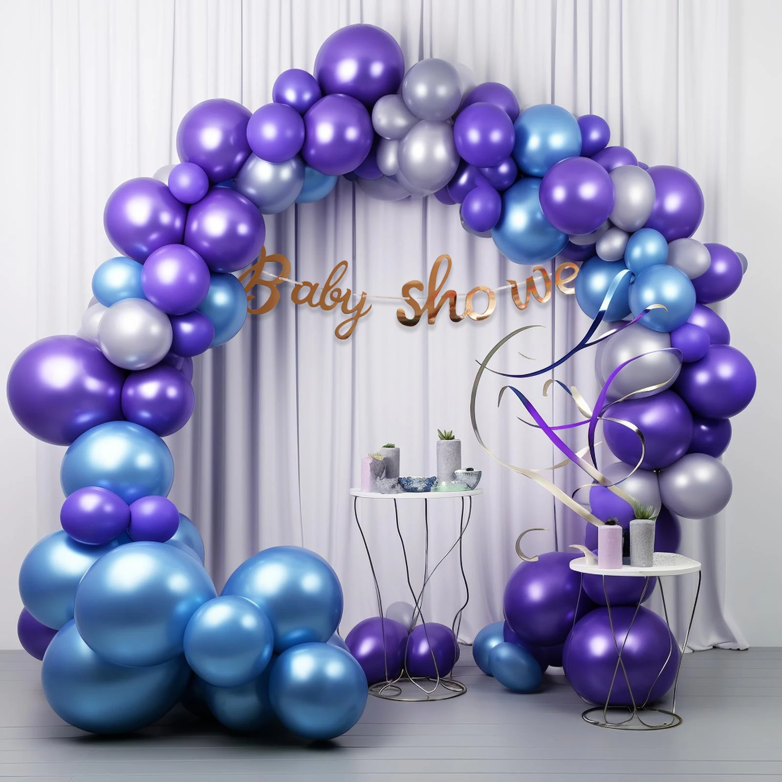 

55 шт./комплект, латексные воздушные шары