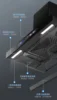 Household kitchen Top suction range hood.  large suction T-type range hood. Automatic cleaning. European style. 6