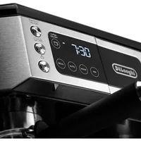 Combination Coffee Maker & Espresso Machine + Advanced Adjustable Milk Frother for Cappuccino & Latte + Glass Coffee Pot 10-Cup 2