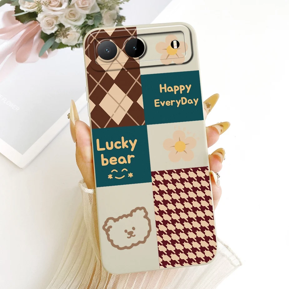 Sunflower Artistic Soft TPU Phone Case - Pretty Girl Design