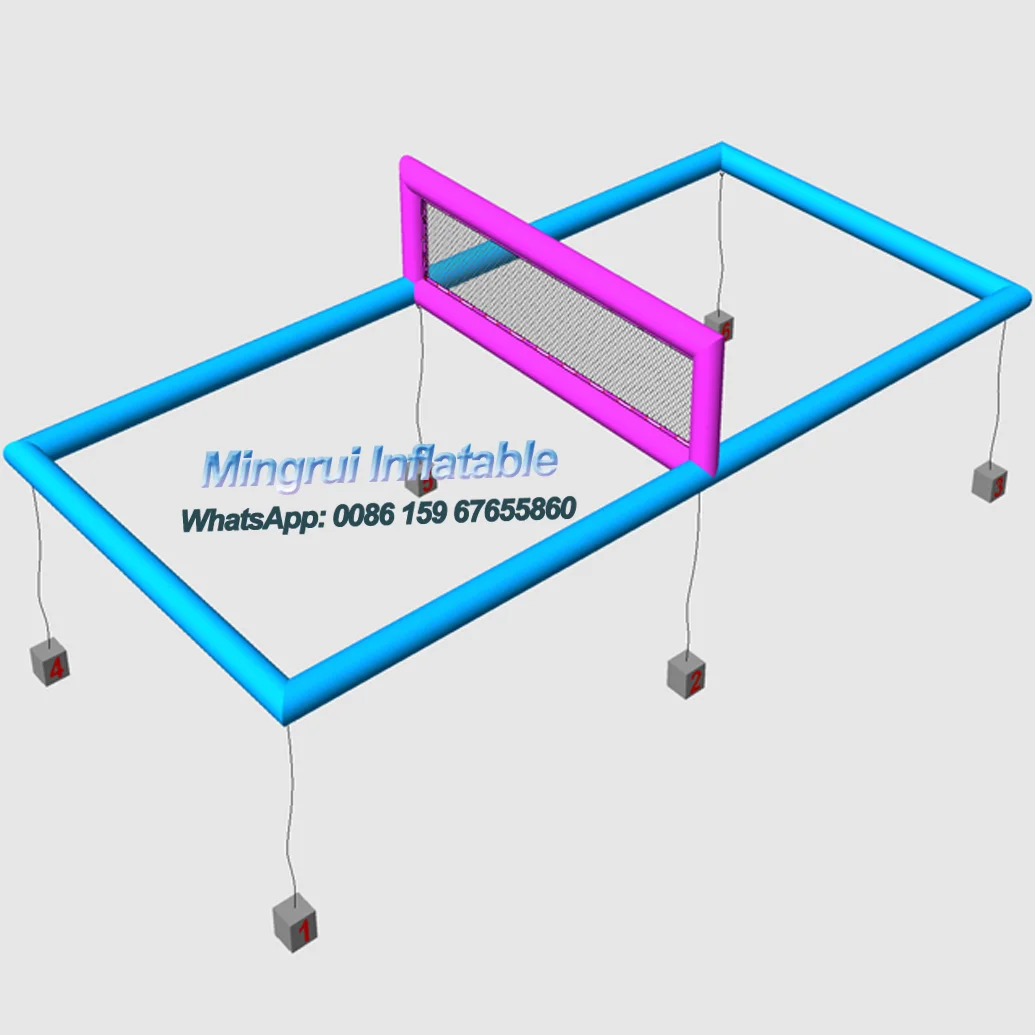 Giant Inflatable Floating Volleyball and Court Field Stuff, Water Park Game, Above Sea River Lakes Play, 33x17ft giant inflatable floating volleyball and court field stuff water park game above sea river lakes play 33x17ft