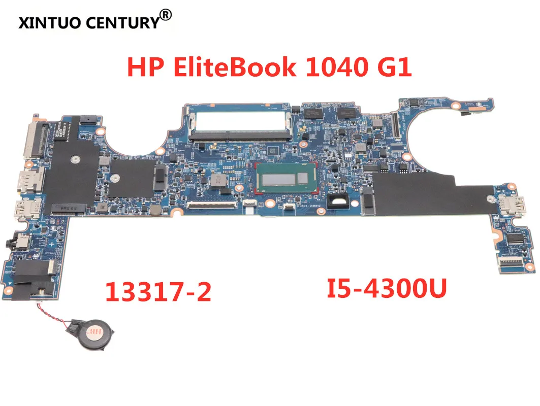 

Материнская плата для HP EliteBook 1040 G1 803004-601 803004-001 13317-2 48. 4lu22. 021 803448-601 W/ I5-4300U CPU работает хорошо