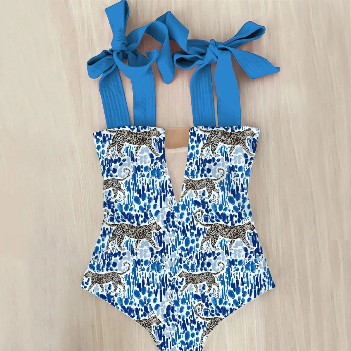 Sexy One Piece Swimsuit Shoulder Strappy Swimsuit Heart Print Swimwear Women Backless Bathing Suit Beach Wear Monokini 2025 women sport swimsuits women swim dresses women bodysuits