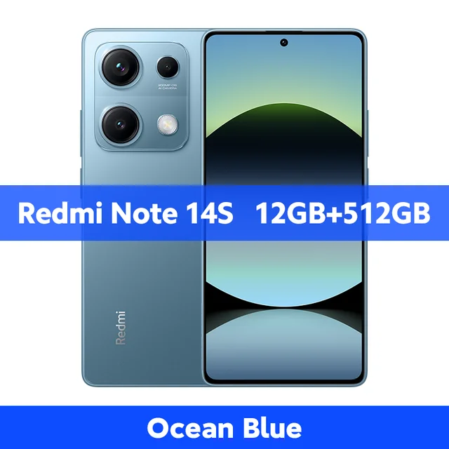 Xiaomi Redmi Note 14S Smartphone Global Version MTK Helio G99