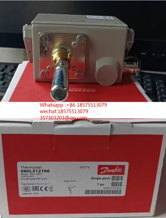 

Для Danfoss KPS79 060L312266 060L312 2 переключателя температуры 1 шт.
