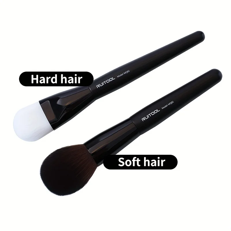 2PCS Gundam Model Cleaning Brush Kit Fiber Hard and Soft Bristle Anti Static Dusting Brush with Wooden Handle for Hobby Crafts 6