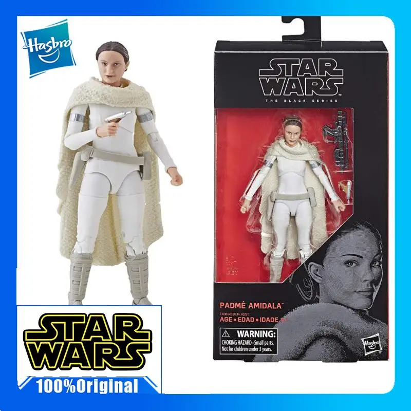 

Special Hasbro Star Wars Black Box Series Padme Amidala 6 Inch 1/12 Approx. 15Cm Anime & Movie Peripheral Character Gift Model