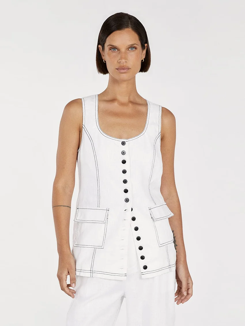 Marthaqiqi Summer Ladies Sleepwear Set O-Neck Nightwear Tank Tops Nightgowns Wide Leg Pants Casual Female Pajamas 2 Piece Suits