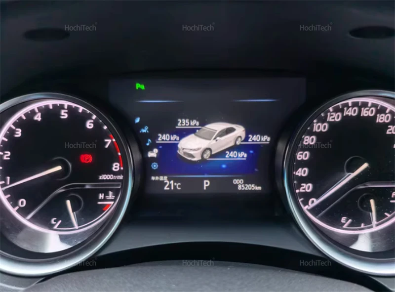 Für Toyota Camry XV70 Daihatsu Altis 2018-2024 Auto TPMS Reifen Digitale LCD Display Auto Sicherheit Alarm Reifendruck teile – Detail 6