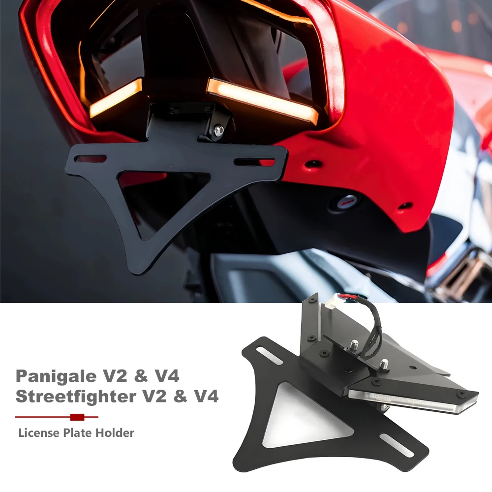 Kit Repose-pieds Repliable Pour Ducati Multistrada V4/S 2021-2024 – Aluminium Anodisé Noir