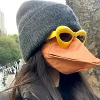 Маска Черной птицы, креативная забавная маска для рта животных, 3D маска для рта животного, птичий клюв, крышка для лица, праздничное платье, подвижная маска животного — изображение 2