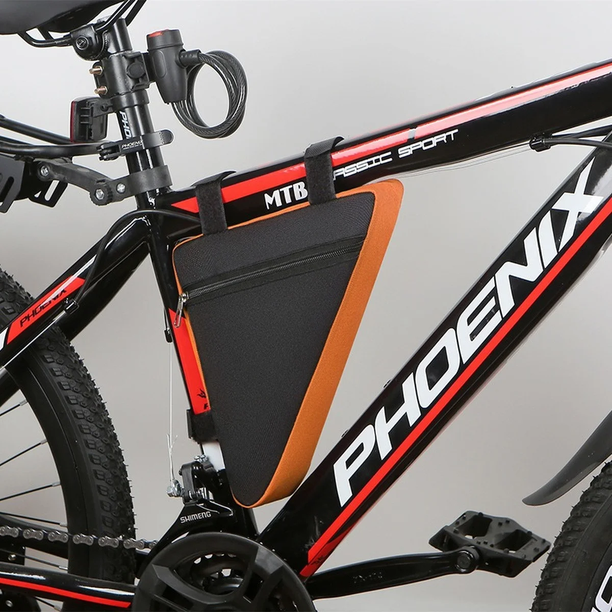 

Bicycle Triangle Bag Frame Beam Bag Quick-release Mountain Bike Front Bag Riding Equipment Accessories Bike Accessories Nylon