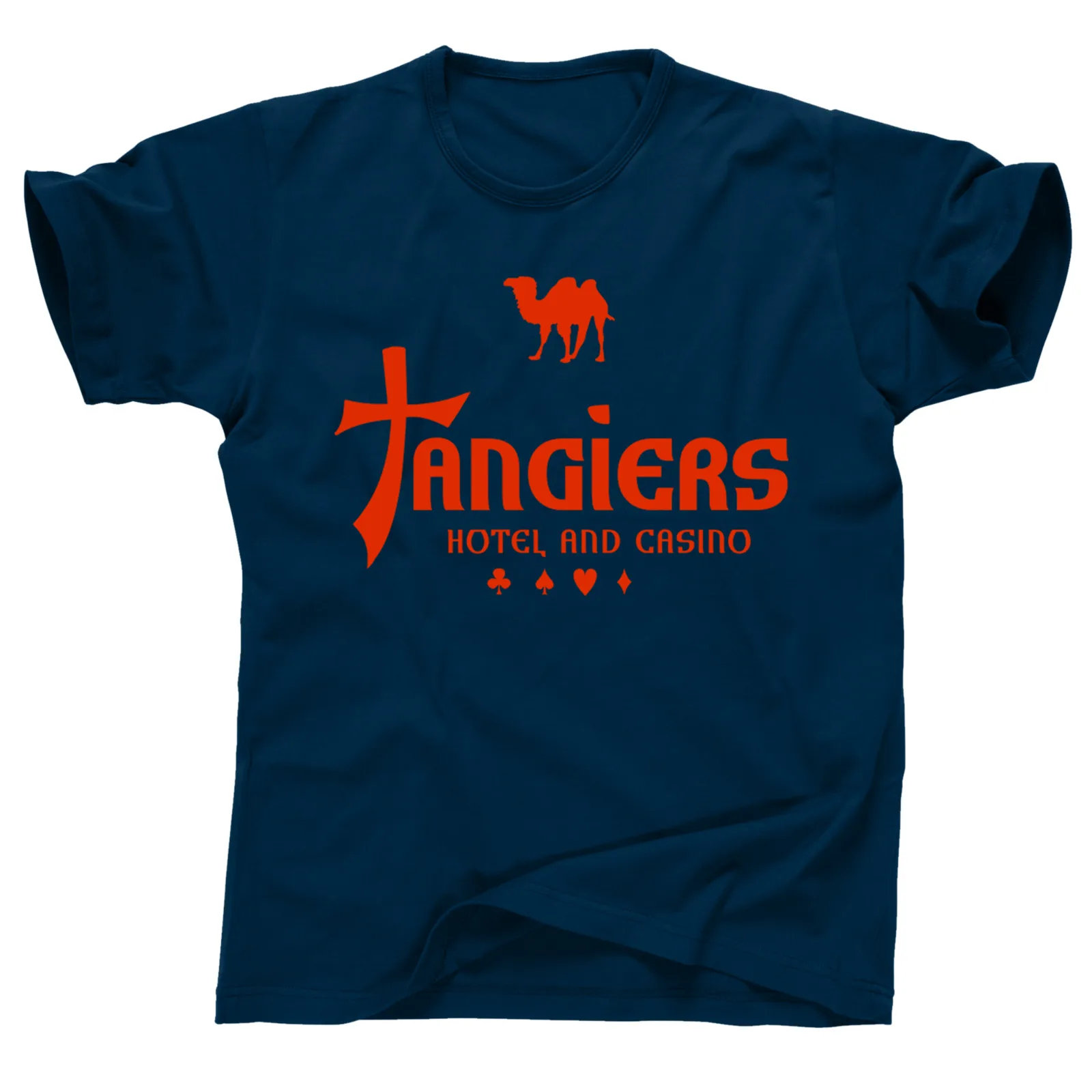 Tangiers Hotel E Casino Las Vegas Bugsy Siegel Rat Pack Maglietta Blu Ray Movie