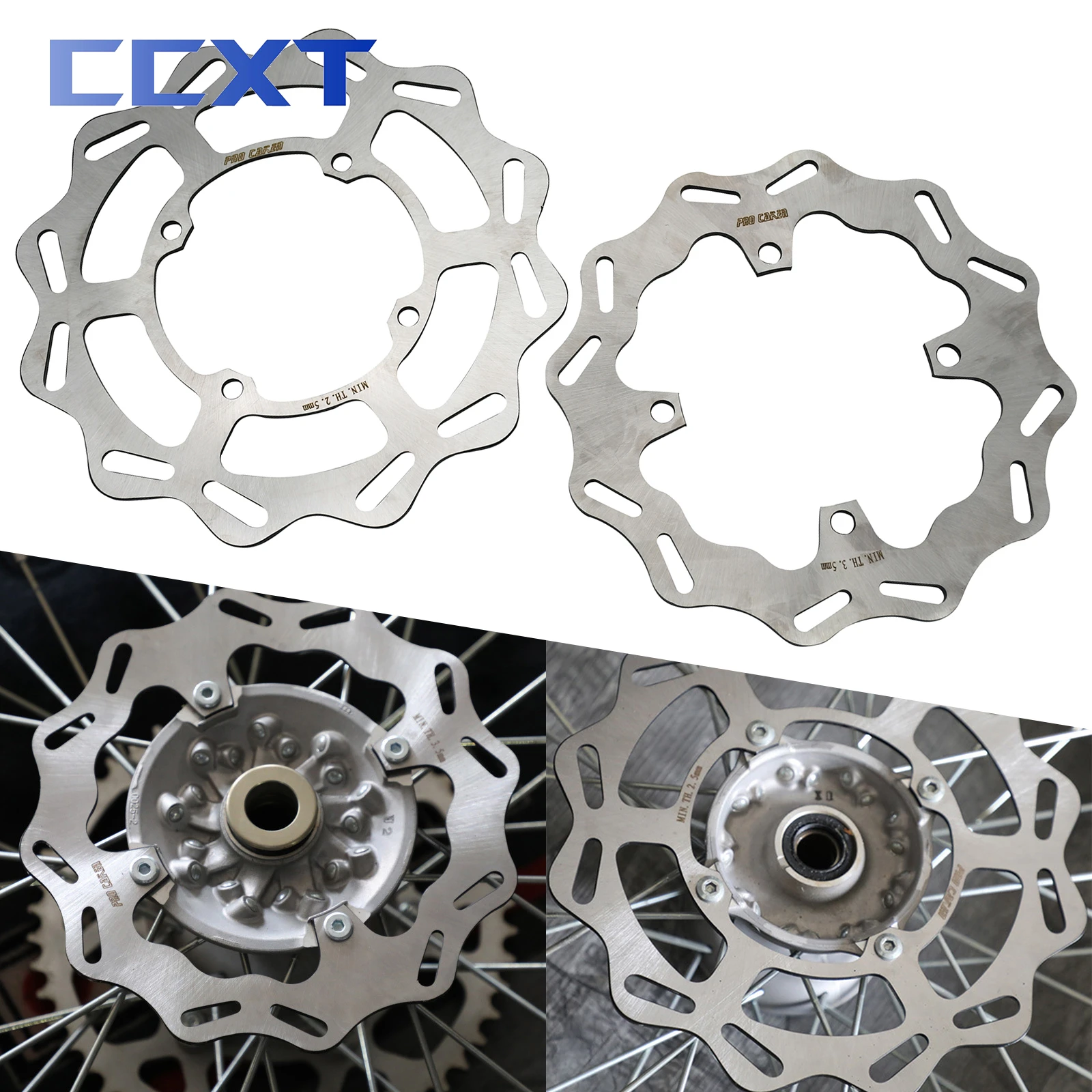 EBC MD6187CX 01-24 Kawasaki KX 85 Rear Left CX Extreme Rotor
