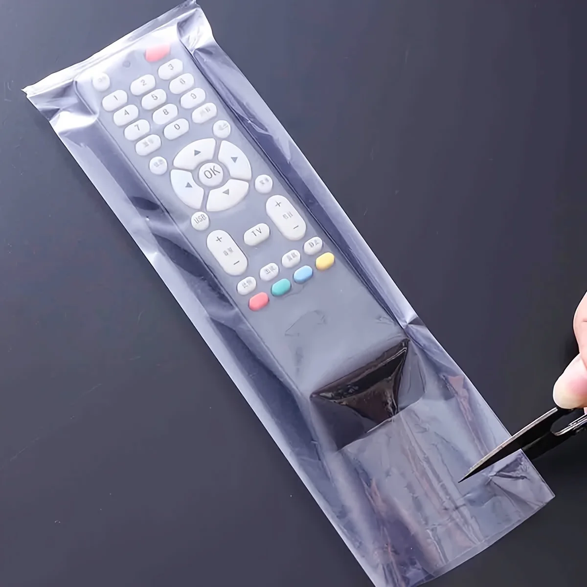 50pcs-Shrink Wrap Bags Heat Shrink Film Wrap Remote Control Protective Film Heat Shrinkable Thermoplastic Film 6