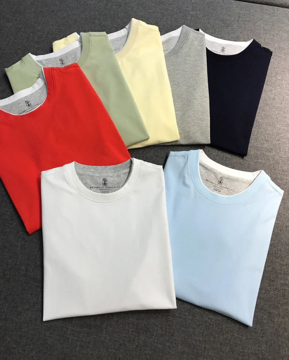 

BILLIONAIRE BLSK CPRT T-Shirt BC men cotton 2024 summer new thin Solid color comfort ventilate size S-XXL Short sleeve Shirt