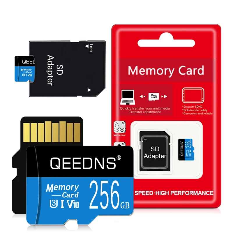 Micro Tf Sd Card 256Gb 512Gb U3 Classe 10 Mini Sd Card 8Gb 16Gb 32Gb U1 Tf Card 64Gb Flash Memory Card Per Fotocamera Smartphone