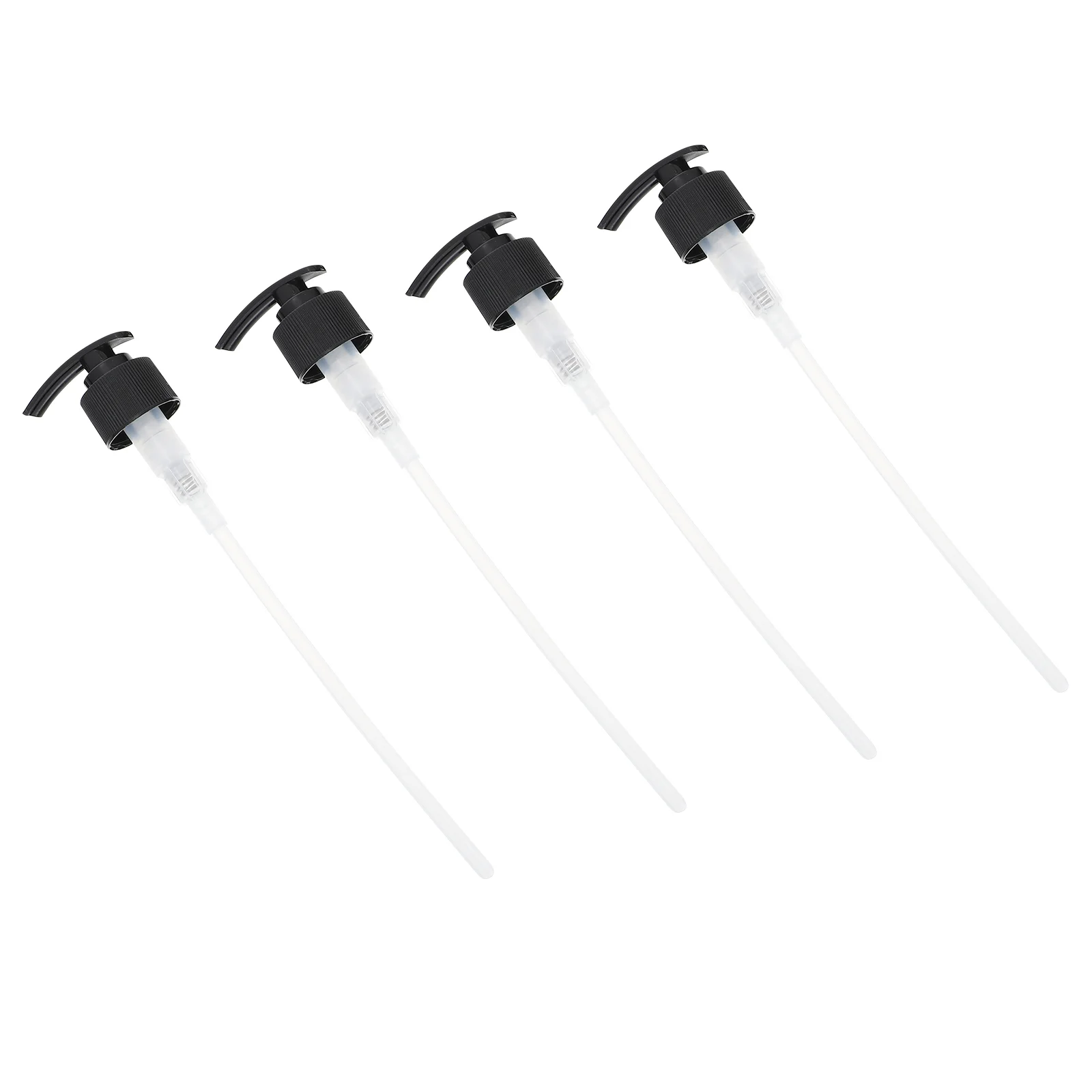 Soap Dispenser 4PCS Pump Emulsion Dispenser Press Pumps Replacement Nozzles