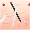 Cute STAR Gel Pens Rotate 0.5mm Black Ink Refills Ballpoint Pen Set Girls kawaii Stationery For Valentine's Day Gift 3