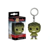 FUNKO POP Marvel Hero Keychain Popularity Loki Thor Hulk Doll Collection Festival Backpack Pendant Christmas Gift Fun Keychain 5