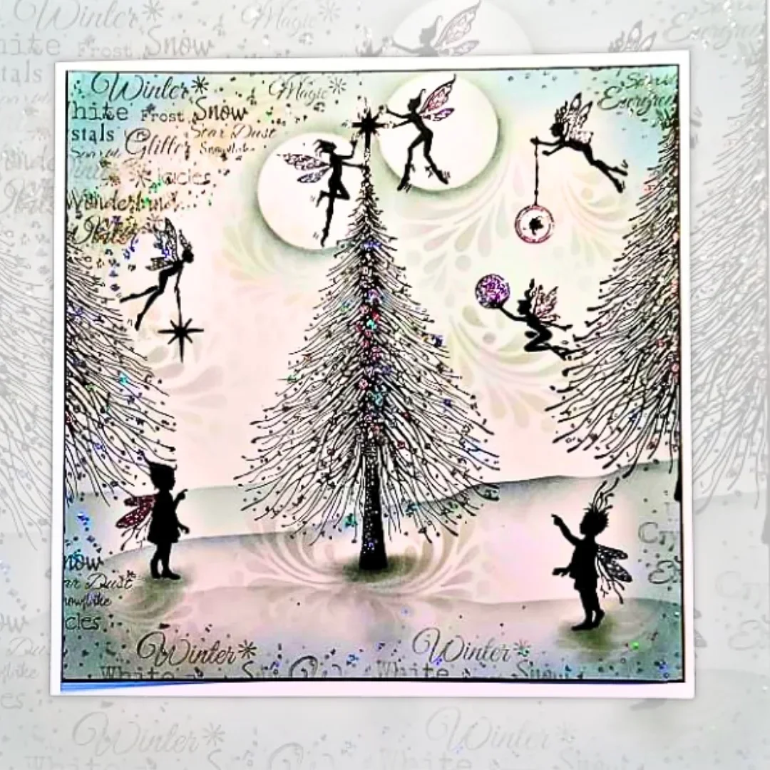 Fairy Elf Collection Clear Stamps for Decorating Scrapbook Diy Make Paper Card Album Template Decoration s