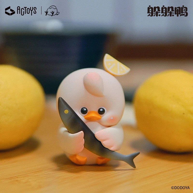 

Duoduo Duck Blind Box Late Night Izakaya Series Caja Ciega Blind Bag Toys for Girl Anime Figure Cute Model Box Surprise Gift