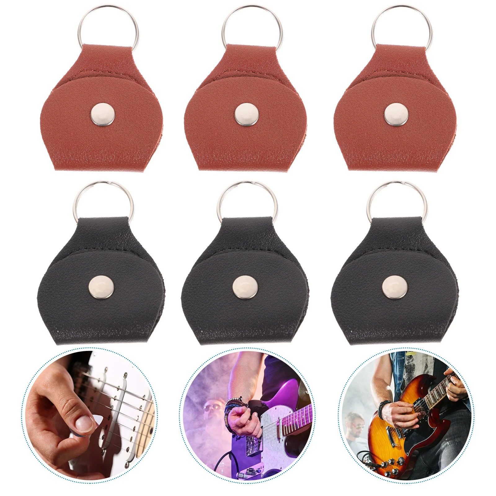 

Guitar Pick Bag Carrying Bags Plectrum Picks Case Holders Storage Durable Hanging