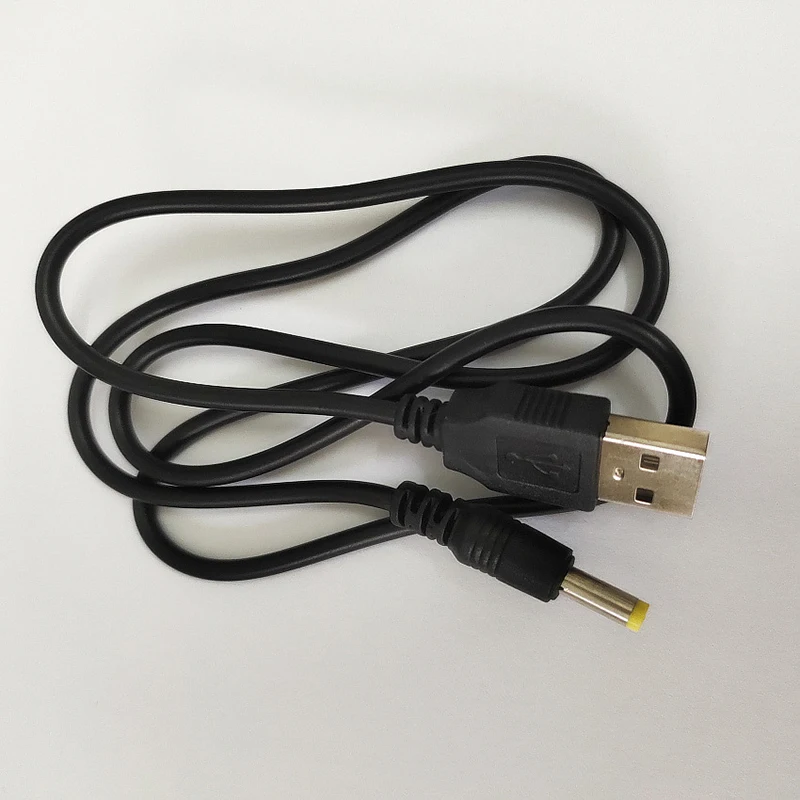 Cltgxdd 80–100 cm 5 V USB-auf-DC-Ladekabel, Ladekabel, 4,0 x 1,7 mm Stecker, 5 V, 1 A, Stromladekabel für PSP 1000/2000/3000 – Detail 9