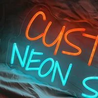 CUSTOM Neon Sign งานแต่งงานตกแต่งนีออนสุขสันต์วันเกิดเด็กของขวัญหน้าแรกห้องนอน Neon Wall Decor ไฟ LED ตัวอักษร 4