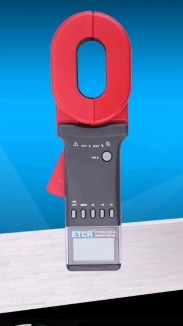 Tester di resistenza ETCR2100A+ Digital Clamp On Ground