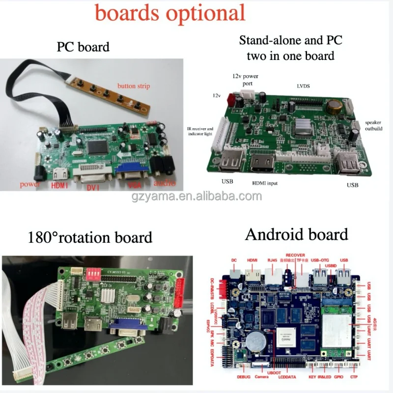 Digital Signage and Displays Transparent Screen Small size 15inch Touch Transparent LCD Display Hologram Equipment